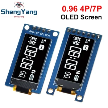 0.96 inç OLED ekran 64×128 LCD modülü SSD1107 LCD 0.96 