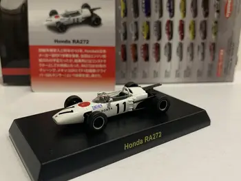 1/64 KYOSHO Honda RA272 Formula bir yarış 1965 modeli Koleksiyonu döküm alaşım araba dekorasyon modeli oyuncaklar