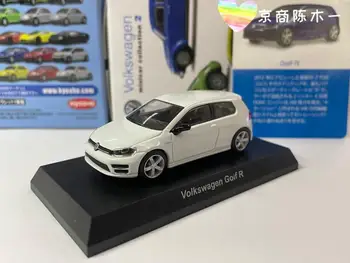 1/64 KYOSHO VW Volkswagen Golf R Koleksiyonu döküm alaşım arabası modeli süsler hediye