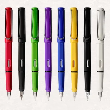 1 ADET Renkler KAHRAMAN 359 Küçük taze duruş pratik öğrenciler için ıraurita EF Uç dolma kalem