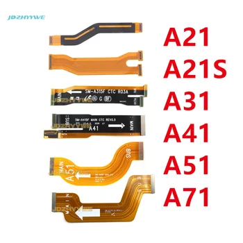 1 ADET Samsung Galaxy A51 A71 A21s A21 A31 A41 Ana Kurulu Konektörü USB Kurulu LCD Ekran Flex Kablo Tamir Parçaları