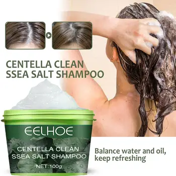 1 Adet Doğal Saç Tedavisi Fırçalayın Derisi Peeling Saç Deniz Şampuanı Tuz Tedavisi Deniz Tuzu Tedavisi Şampuan B0D7
