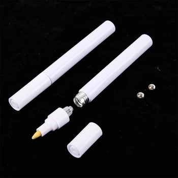 1 adet 3-6mm Boş Doldurulabilir Kalem Boş Çift Kafa Geri Dönüşümlü Ucu boya kalemi İnce Ucu İşaretleyici Alüminyum Boru boya kalemi Aksesuarları