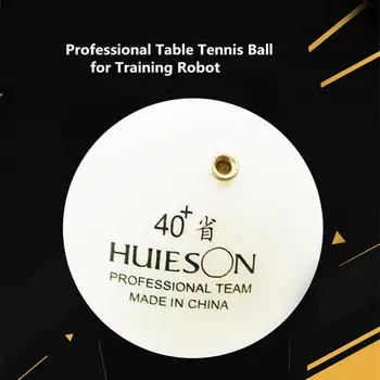 1 adet Profesyonel Sabit Masa Tenisi Topu Bronz Delikli Masa Tenisi Okşayarak Eğitim Robot Yedek masa tenisi topu