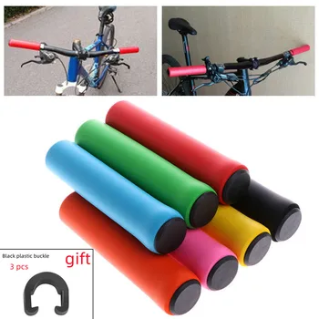 1 Çift Bisiklet Sapları Süper Hafif Silikon Kaymaz Şok AbsorptionType Yol Kolu Bisiklet Bisiklet Parçaları MTB Sapları
