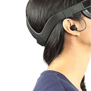 1 Çift Kulaklık Oculus Yarık için CV1 VR Kulaklık için Yedek Parçalar Oculus Yarık için Kulaklık Kulak İçi Toplu Kulaklıklar