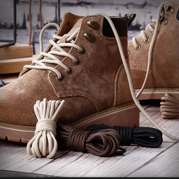 1 Çift Yuvarlak Ayakabı Kaliteli Dayanıklı Polyester Sneakers Ayakkabı Bağcıkları Çizmeler Ayakkabı Bağcıkları 80/100/120/140/160cm Shoestrings