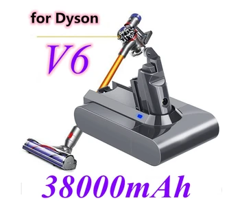 100 % orijinal Dyson V6 21.6 V 38000mAh Li-ion Pil dökün DC58 DC59 DC62 DC74 SV09 SV07 SV03 965874-02 Aspiratör Pil L30