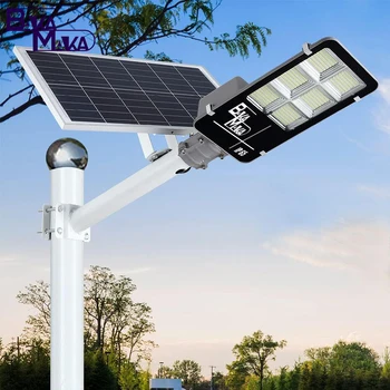 1000W Led Dış Aydınlatma Güneş projektör IP65 Alüminyum güneş sokak Su Geçirmez Güneş Güvenlik Otoparklar Yard ve Bahçe