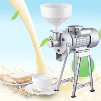 140 Arıtıcı Yüksek hızlı Yüksek güç Tam Otomatik Elektrikli Ticari soya sütü makinesi, Pirinç Şehriye Değirmeni