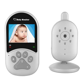 2.4 İnç lcd ekran VOX müzik kontrol cihazı bebek izleme monitörü Dadı Kamera Sıcaklık Göstergesi Besleme Planı Video Kamera Bebek Bakıcısı
