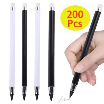 200 Adet Mürekkepsiz Kalem Infinity Kalem Silgi ile Silinebilir Kalemler Sonsuz Kalemler Ev Ofis Okul Malzemeleri