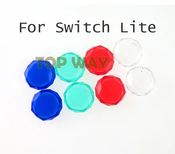 200 adet NS Anahtarı Joy Con Joystick kristal Başparmak tutma kapağı Durumda kristal Analog Sopa Kapaklar Nintendo Anahtarı Lite NS Joy Con