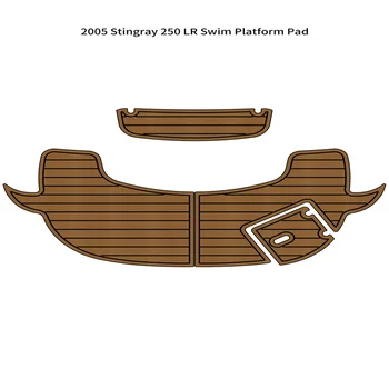 2005 Stingray 250 LR Yüzmek Platformu Adım Pedi Tekne EVA Köpük Tik Güverte Zemin Mat