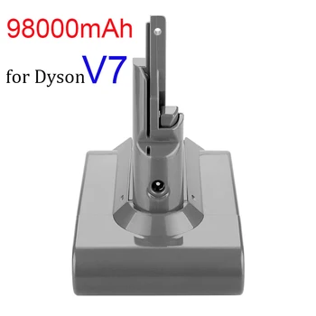 2022 Neue Dyson V7 Batterie 21,6 V 98000mAh Li-lon Akku Für    Tier Pro Staubsauger Ersatz
