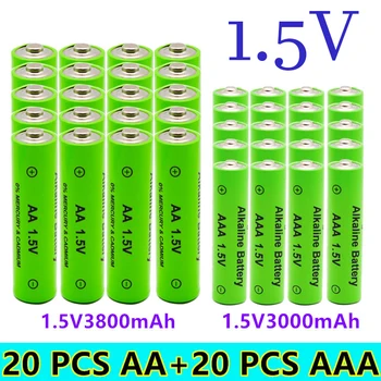 2022neue1,5V AA3800mAh+1,5V AAA3000mah wiederaufladbareAlkaline batterie taschenlampe spielzeug uhr MP3 player batterie ersetzen