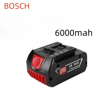 2023 18V 6000mah şarj edilebilir pil İçin Bosch 18V Pil Yedekleme 6.0 A Taşınabilir Yedek Bosch BAT609 Gösterge ışığı