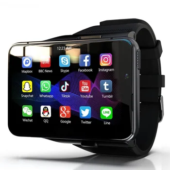 2023 Yeni 2 8 inç Dokunmatik Ekran 4G Akıllı Erkekler 4GB 64GB 13MP Kamera 2300mAh Seyretmek Telefon WİFİ GPS Smartwatch Xiaomi İçin En İyi