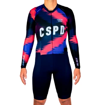 2023 Yeni CSPD Triatlon Yol yarış kıyafeti Yaz Tayt Tek Parça tayt Bisiklet Takım Elbise Nefes Açık Spor Giysileri