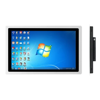 21.5 İnç Endüstriyel Mini Bilgisayar Kapasitif Dokunmatik Ekran Gömülü All-in-One PC Tablet Paneli WİFİ Win10 PRO 1920*1080