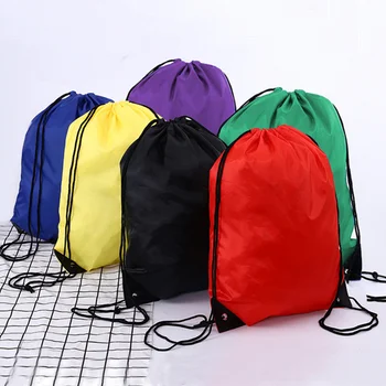 210D Polyester Oxford İpli Saklama sırt çantası İpli sırt çantası Yüzme Okulu PE Kiti Spor Çocuklar Yetişkinler Spor 2023