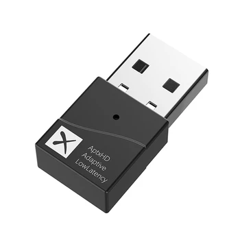 24Bit USB Bluetooth 5.2 kablosuz AV alıcısı-vericisi Aptx Adaptif/LL/HD 40Ms Düşük Gecikme Çok Noktalı Kablosuz Adaptör Anahtarı