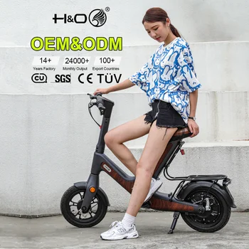 48V Çıkarılabilir Pil Şarj Başına Maksimum 40km IOT E-Bisiklet 25 km / SAAT Yüksek Son OEM ODM Özelleştirilebilir Elektrikli Bisiklet Elektrikli Scooter