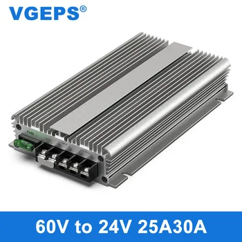 48V60V için 24 V DC güç dönüştürücü 40-72 V için 24 V adım-aşağı güç modülü DC-DC regülatörü