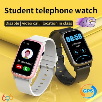 4G Çocuklar Video Çağrı Tracker akıllı saat Su Geçirmez Gerçek Zamanlı GPS Konum Kamera Beidou LBS SOS WIFI Çocuk SIM Kart Smartwatch