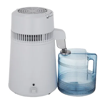 4L Ev Tezgah su damıtma cihazı Makinesi Sıcaklığı Ayarlanabilir Temizleyici viski brendi votka ve diğer damıtılmış likörler