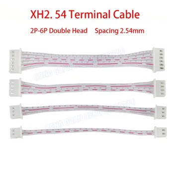 5 Adet 10/20/30m JST XH2.54 Tek/Çift 2P-6Pin Kırmızı Ve Beyaz Tel Dişi Terminal Fişi kablo tel Konnektörü İle