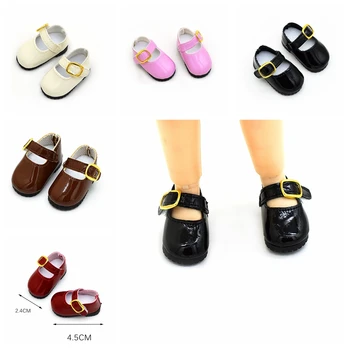 5 Renkler BJD Bebek Aksesuarları 4.5 cm PU deri ayakkabı Blyth Doll Ayakkabı 1/6 bjd Bebek Ayakkabı Ayakkabı Bebek Aksesuarları Kız Hediye
