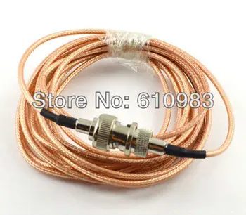 (5 adet / grup) 3M BNC kablosu BNC erkek fiş dişi jack konnektörü adaptör Uzatma pigtail kablo RG316