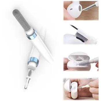 50 Adet Temizleyici Kiti For1 2 Temizleme fırçası uçlu kalem mavi diş Kulaklık Kılıfı Temizleme Araçları İçin Kulaklık Temizleme Kalemi