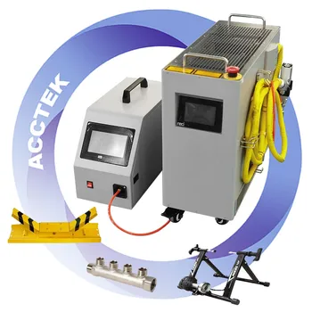 AKH - 1500 Hava Soğutma Tipi Fiber Lazer Kaynak Metal Makinesi Küçük El Tipi