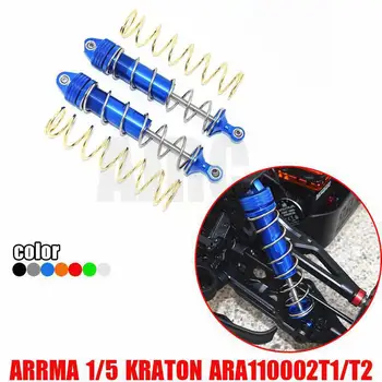 ARRMA 1/5 KRATON 8S ARA110002T1/T2 DIŞLANMIŞ alüminyum alaşımlı kalın yaylı amortisör L=187mm Arka amortisör ARA330610