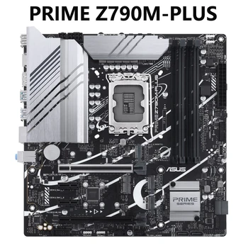 ASUS PRIME Z790M-PLUS LGA 1700 Intel 12.ve 13. Nesil MicroATX Anakart PCIe 5.0, 3xM.2 Yuva,10+1 DrMOS, DDR5, 1 Gb LAN, DP, USB3. 2