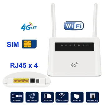 Amerika Avrupa Asya Afrika Unlocked 300 Mbps Ağ Bilgisayarlar IPTV Kablosuz Modem VPN WPS sim kartlı router 4G Wifi Hotspot R9
