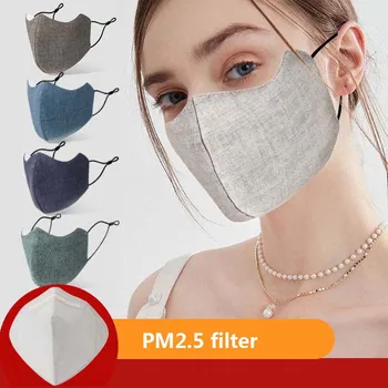 Anti-Toz Anti-Kirlilik Pamuk Anti Pus PM2. 5 filtre kumaşı Bez Sağlık Yüz Maskesi Toz Maskesi yüz kapatma