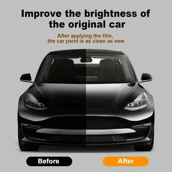 Araba Motoru Kapı Çamurluk Arka Görünmez Şeffaf Trim Sticker Tpu anti-çarpışma Koruma Şeridi Tesla Modeli 3 2017-2023