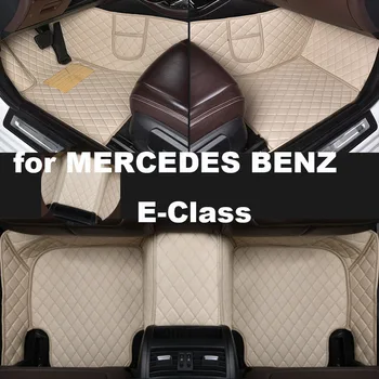 Autohome Araba Paspaslar MERCEDES BENZ E-Class İçin 2009-2020 Yıl Yükseltilmiş Versiyonu Ayak Coche Aksesuarları Halı