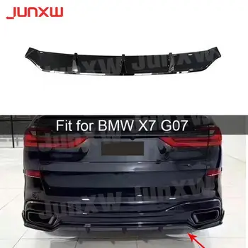 BMW için X7 G07 M Spor 2019-2021 Karbon Fiber Arka ÖN TAMPON Difüzör Bölücü Spoiler