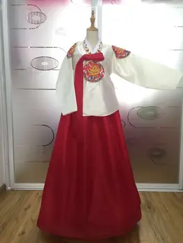 Bayanlar Hanbok Kore Etek Hanbok Elbise Custom Made Kore Geleneksel Kadın Hanbok Kore Ulusal Kostüm