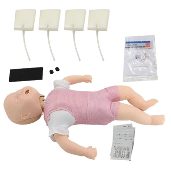 Bebek Yenidoğan Boğulma Mankeni Pediatrik Hava Yolu Tıkanıklığı İlk Yardım Eğitmeni