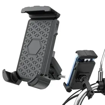 Bisiklet Telefonu Dağı cep telefonu kılıfı İçin Motosiklet motosiklet gidonu cep telefonu Kelepçe Ayarlanabilir Gidon Motosiklet