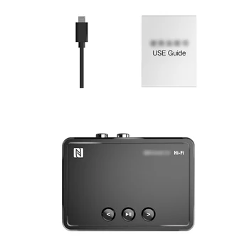 Bluetooth uyumlu alıcı Stereo USB RCA ses Dongle adaptörü