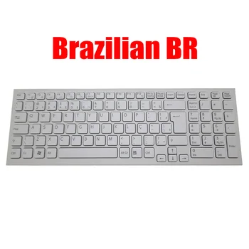 Brezilyalı BR Laptop Klavye SONY VAIO VPC-EH VPCEH VPCEH10EB VPCEH30EB VPCEH40EB 148971711 AEHK1600020 V116646F Beyaz