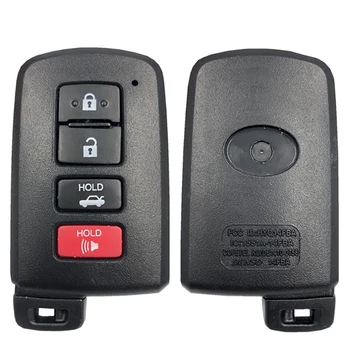 CN007146 Yedek 4 Düğme Toyota Highlander İçin akıllı anahtar Uzaktan 312mhz P / N 89904-0E121 HYQ14FBA (AG Kartı)