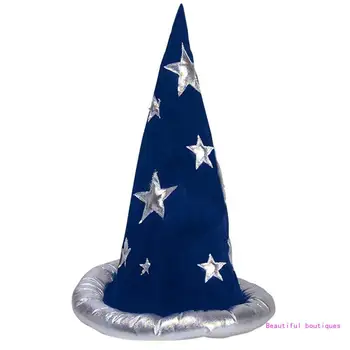 Cadılar bayramı cadı şapkası Çocuklar Yetişkinler için Cadılar Bayramı Partisi Cosplay Kostüm Sahne Ürkütücü cadı şapkası Cadılar Bayramı Partisi için Kap DropShip