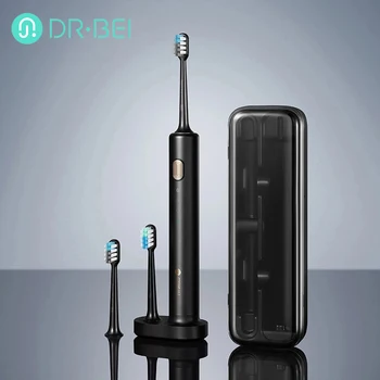DR. BEI Sonic Elektrikli Diş Fırçası Sakız Koruma Yumuşak Saç Uzun Pil Ömrü Su Geçirmez ultra sonic Diş Fırçası Yetişkin İçin BY-V12